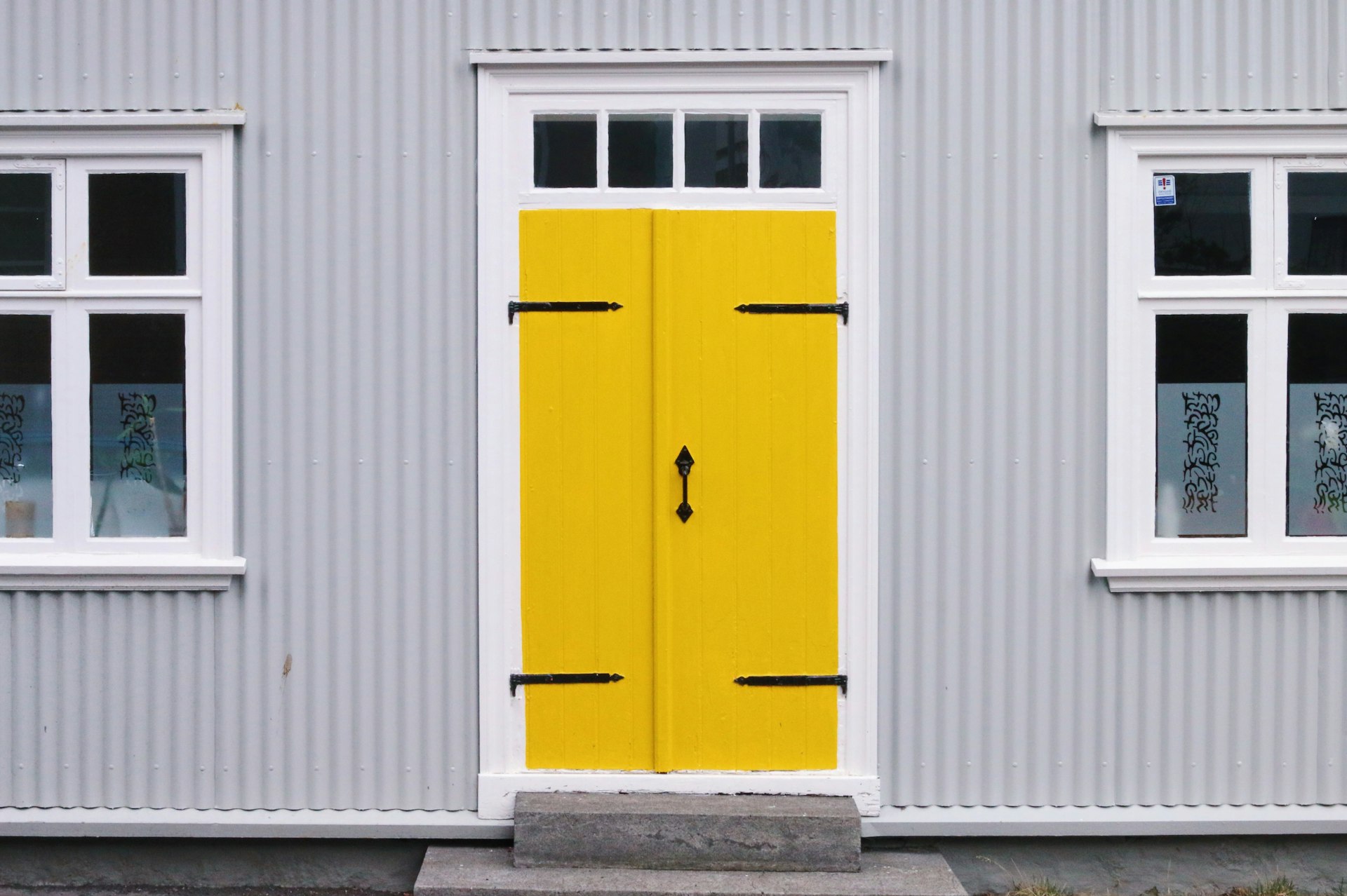 closed door